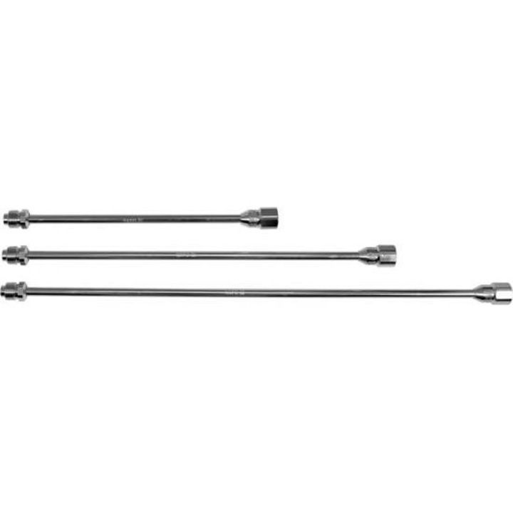 Set 3 extensii pentru unitati de vopsit, Yato, 30/45/60 cm, Aluminiu, Argintiu
