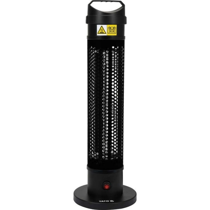 Преносим инфрачервен отоплител Yato, IP44, 800 W