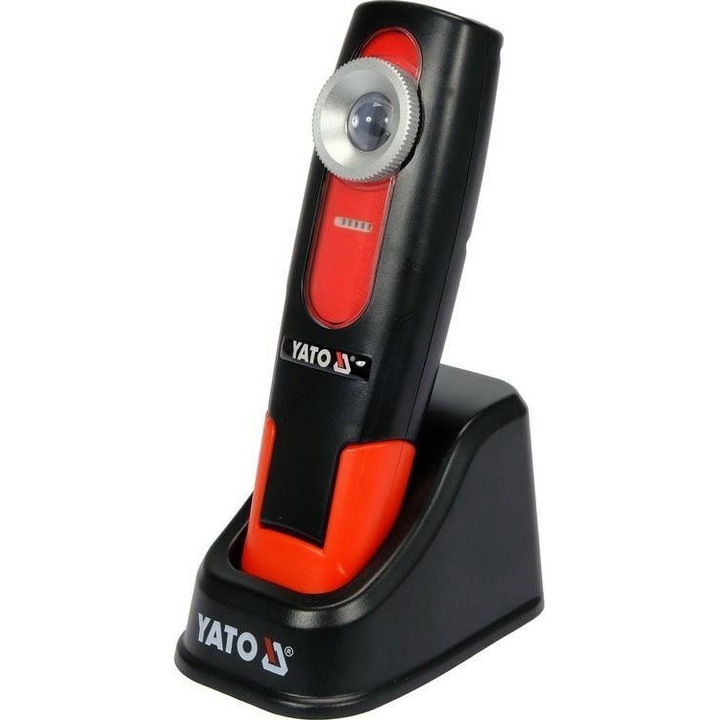 Lampa de atelier, Yato, 5W, Rosu/Negru