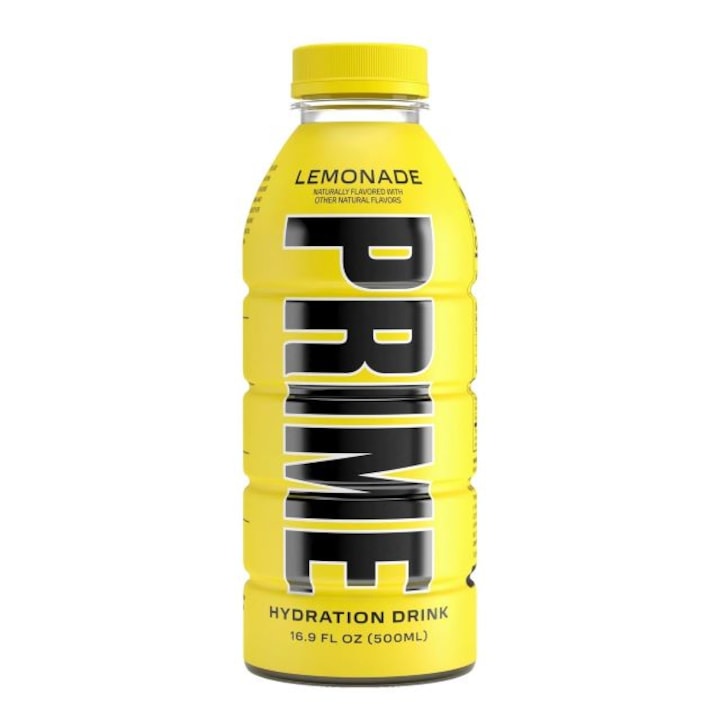 Prime, Bautura Hydratanta, Strawberry Lemonade, 500 ml