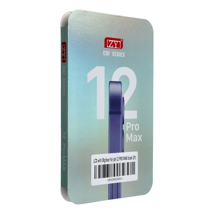 Дисплей за телефон, Съвместим с iPhone 12 Pro Max, Многоцветен