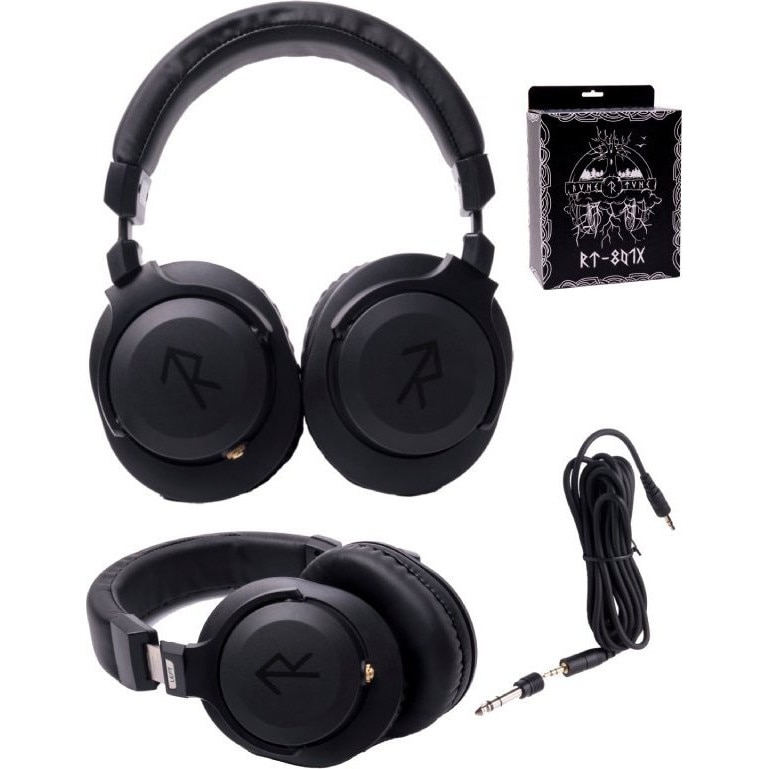 Casti on ear, Rune, Negru