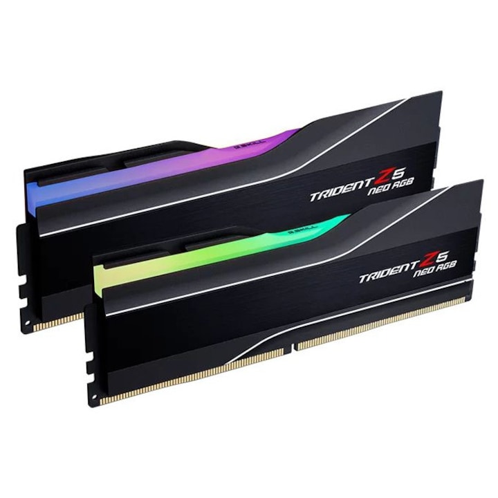 G.SKILL 96GB DDR5 5600MHz Kit(2x48GB) Trident Z5 Neo RGB Black, 214790, Memória