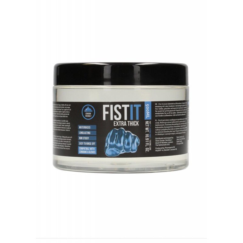Lubrifiant Fist It 500 Ml – Arôme Vanille | Gel Intime Longue Durée Vanilla Scent
