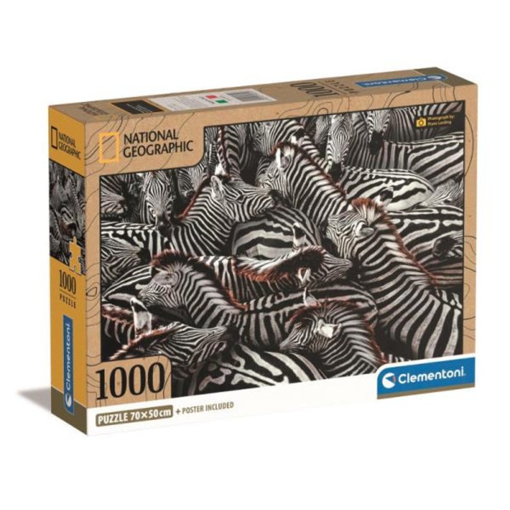 Пъзел, Clementoni, 1000 части, 50 x 70 см, Многоцветен