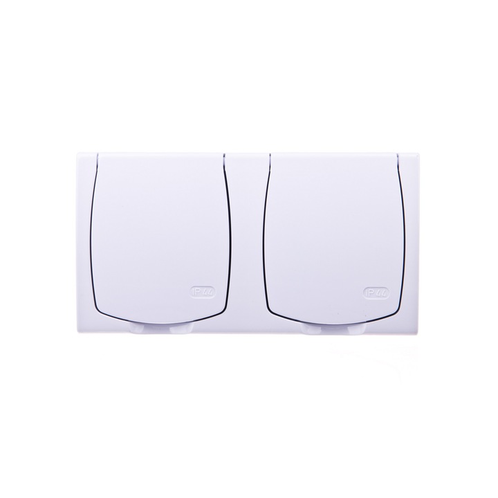 Priza ermetica, Ospel, Plastic, Alb