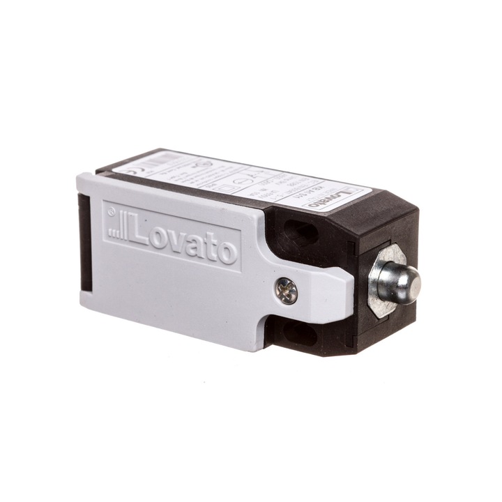 Intrerupator de limita 1R 1Z, Lovato Electric, plastic, stift cu impingere