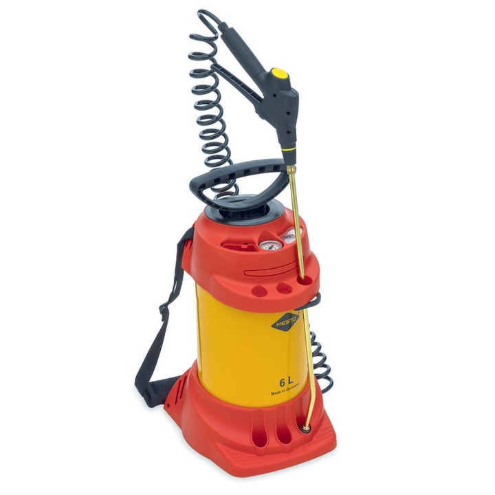 Pulverizator pentru constructii, Maesto, Poliester/Otel, Rezistent la ulei, 9 l, Multicolor