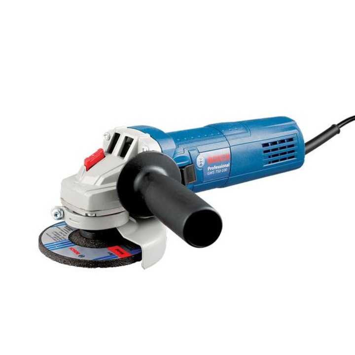 Polizor unghiular, Bosch, GWS 750 S, 750 W, 11000 rpm, Multicolor