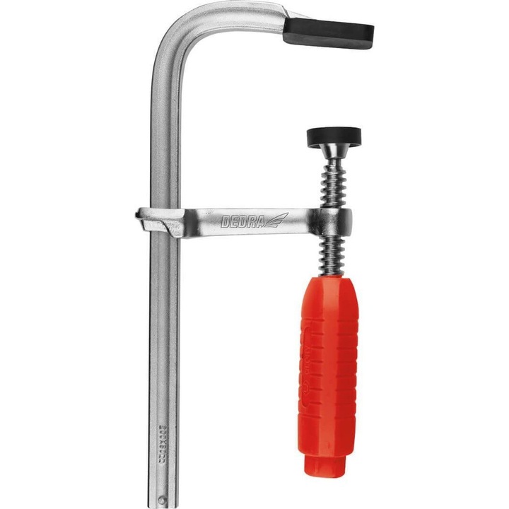 Clema de tamplarie, Dedra, 500x120mm, Rosu/Argitniu