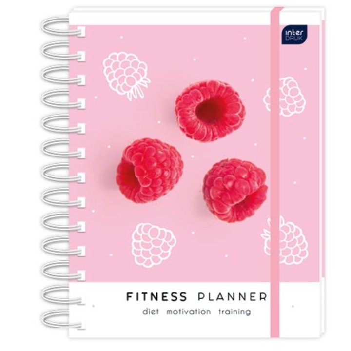 Agenda Fitness Interdruk, Fruit notes, 218 pagini, spiralata, 159x210mm