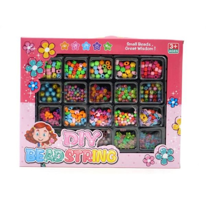 Margele pentru bijuterii, Adar, Plastic, Multicolor