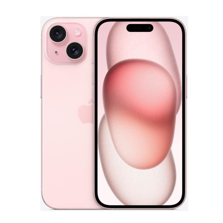 Смартфон, Apple, iPhone 15, 256GB, розов