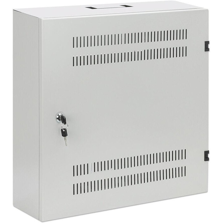 INTELLINET Wandverteiler 4HE 540x550mm grau (713641)