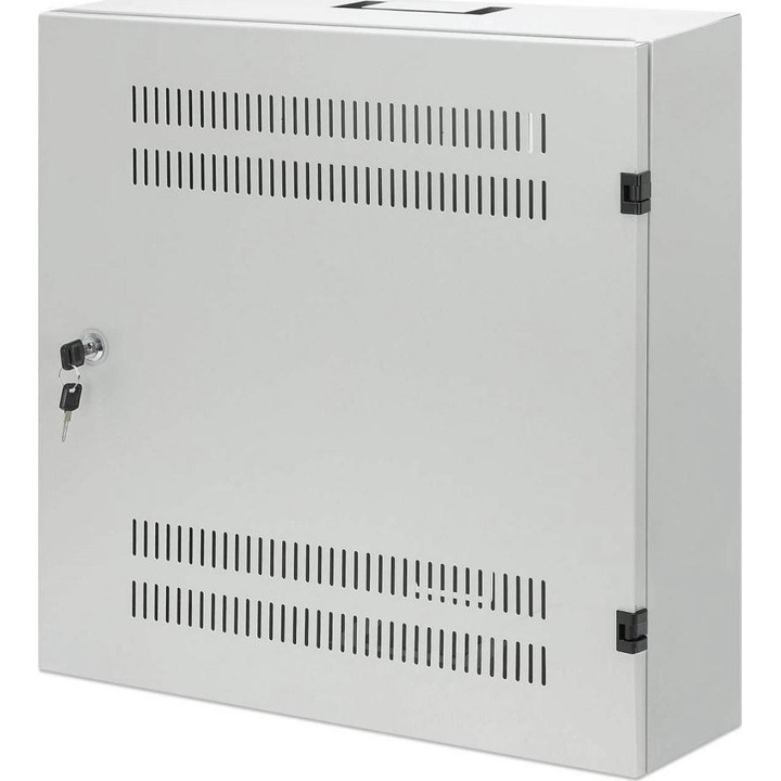 Шкаф с окачена поставка, Intellinet, 19'', 4U+2U, 540x550см, Сив