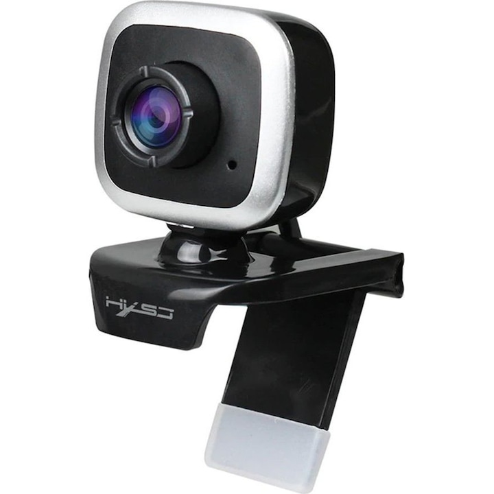 Webkamera, Strado, USB, fekete/ezüst