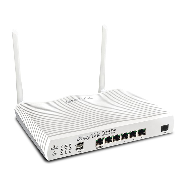DrayTek Vigor 2865ax Wireless AX3000 Dual Band Gigabit Router (VIGOR 2865AX)