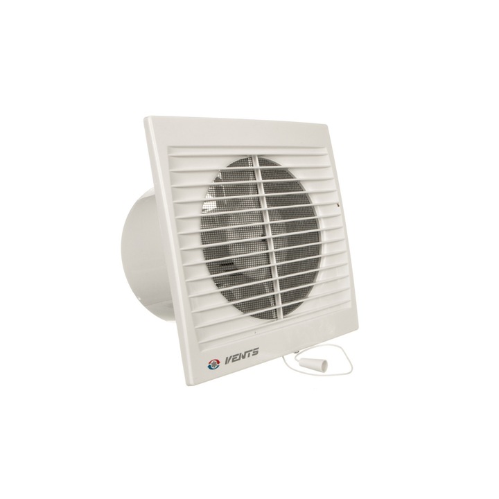 Ventilator de perete, Vents, Plastic, 16 W, Alb