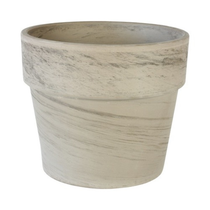 Ghiveci Spang Calima Lut Ø 38 Cm H 33 Cm Metalic Antracit