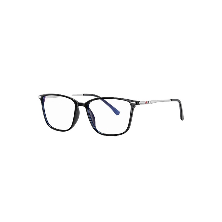 Férfi kék fényt blokkoló szemüveg, VeyRey, Candlebees, Fekete, Univerzális