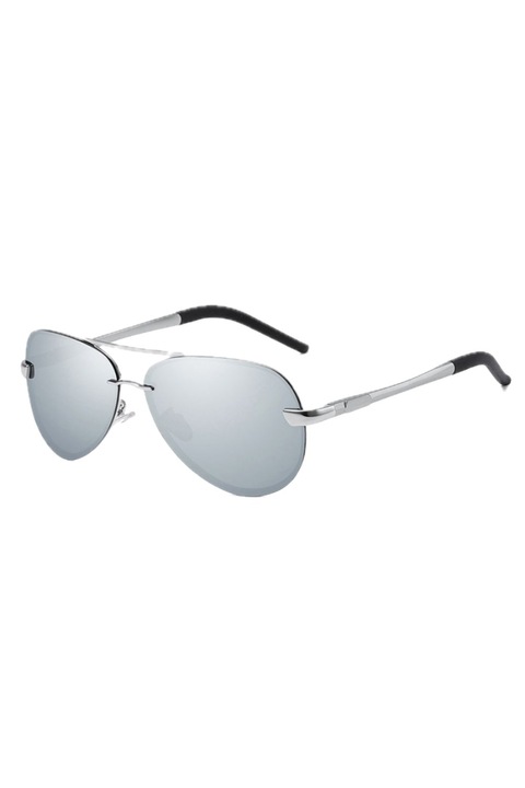 VeyRey Polarizáló szemüveg pilote Laudin ezüst üveg