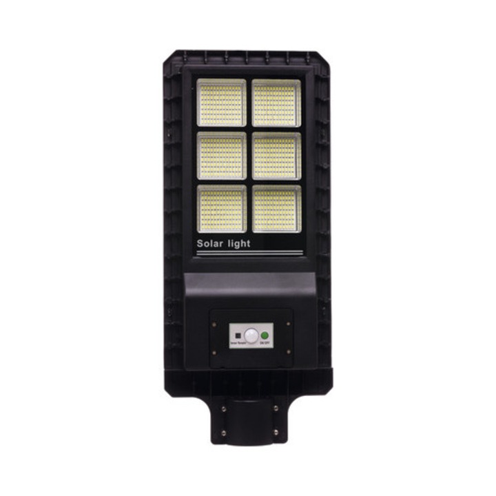 Corp Iluminat Stradal Cu Incarcare Solara Ql Lighting 16000 Lumeni 6000-8000k, Acumulator 22000mah, Protectie La Umiditate Ip65