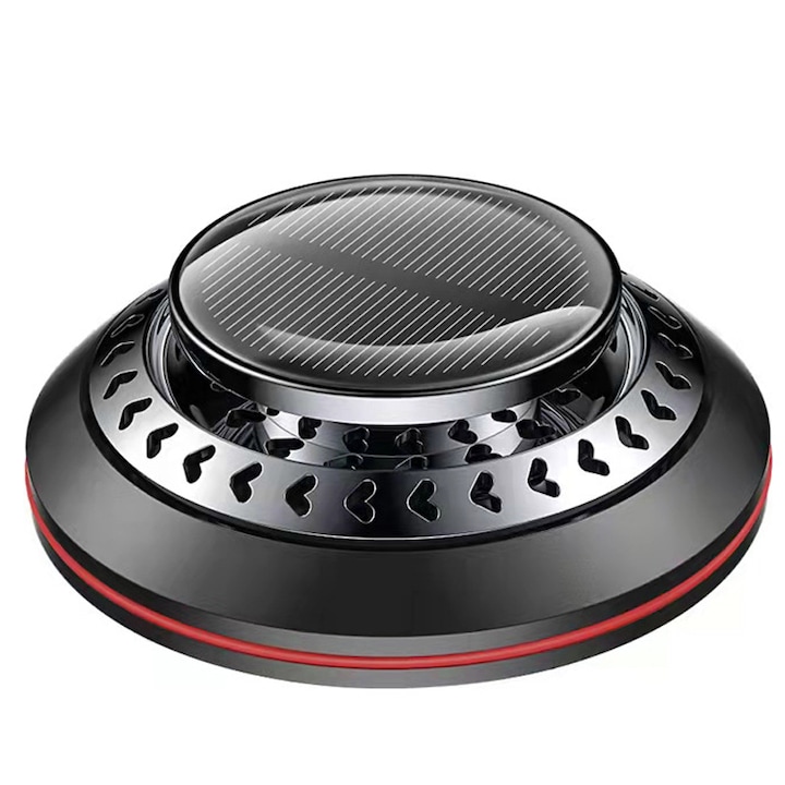 Ароматизатор за кола, Chucai, Слънчево захранване, Черен