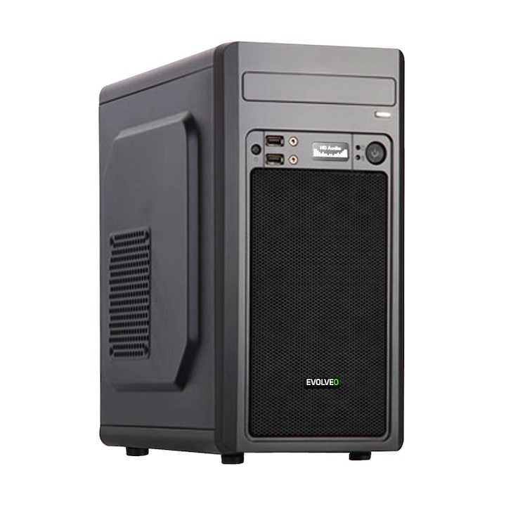Carcasa A-DATA XPG Valor, Mid-Tower, sticla securizata, alba, 460x210x371mm, 4 ventilatoare de 12cm