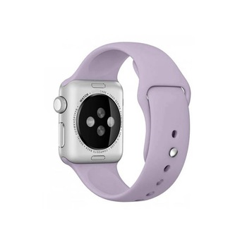 Curea compatibila cu Apple Watch 1/2/3/4, Bratara Sport din Silicon, 38mm, Mov Curea compatibila cu Apple Watch 1/2/3/4, Bratara Sport din Silicon, 38mm, Mov