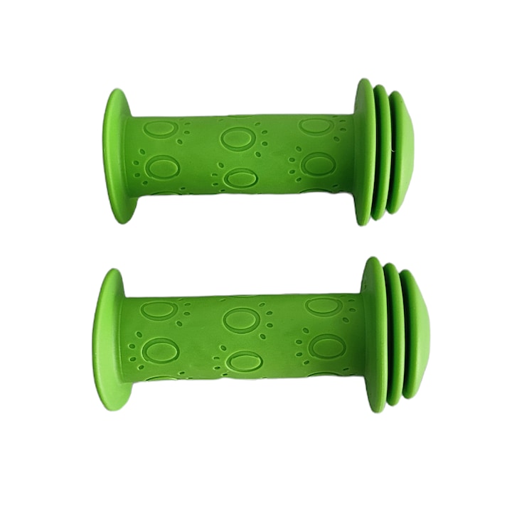 Set 2 mansoane bicicleta copii Jet G-126, culoare verde, lungime 90mm