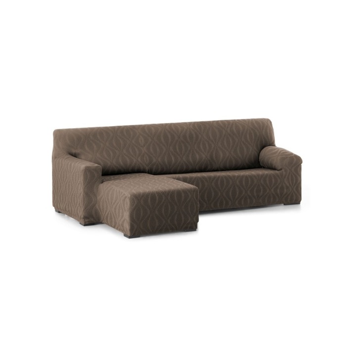 Bal sarok rugalmas huzat, jacquard, rövid kar, 250-310 cm, Eysa, Iria, C17 Brown