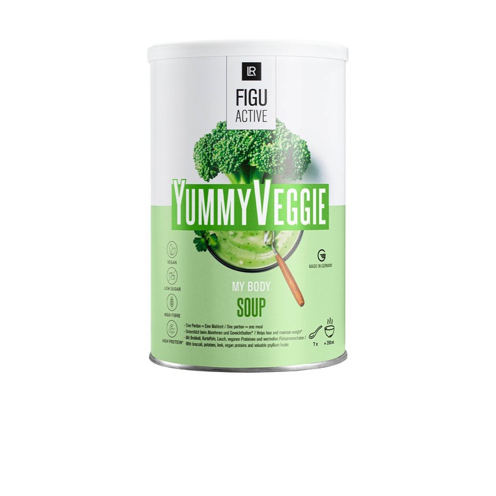 Supa de slabit Figu Active Yummy Veggie, 488 g