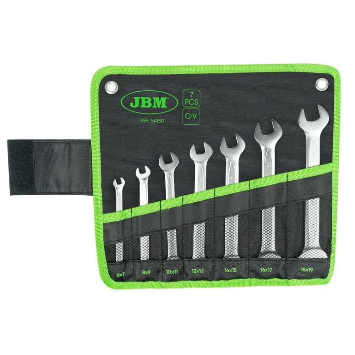 Set chei fixe, 6-19mm, 7 piese, JBM