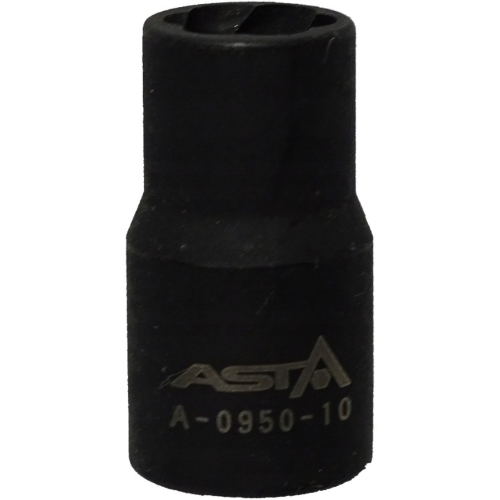 Cheie tubulara pentru suruburi deteriorate, 3/8" 10 mm, Asta