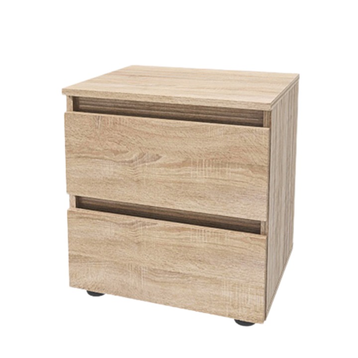 Noptiera TL1Light, Everest, Sonoma Stejar, 45см x 38см x 49см