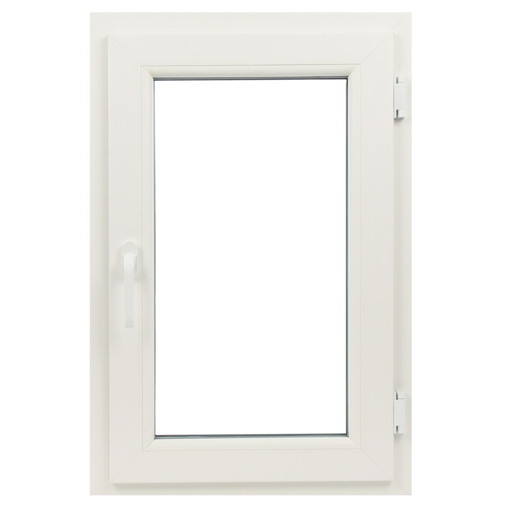 Fereastra PVC, Tamistef, 5 camere, 1 canat, alb, dubla deschidere dreapta, 800x1150