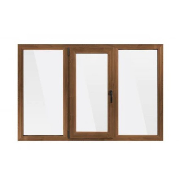 Fereastra PVC, Tamistef, 5 camere, 3 canate, nuc, dubla deschidere stanga, 1800x1150