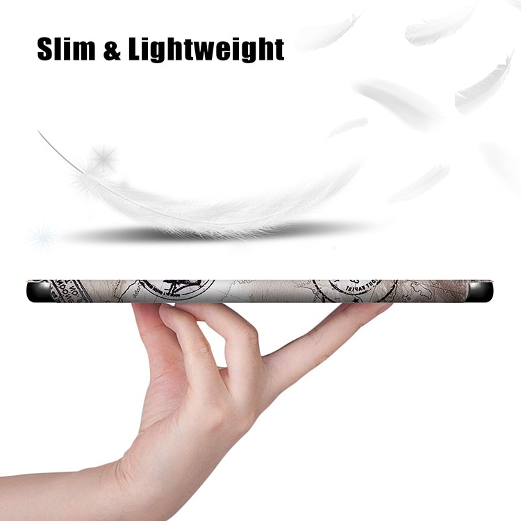 Husa Natty Pell Premium Smart Cover Slim pentru Samsung Tab A8 10.5 inch (2021) SM-X200 / X205 / X207 - Turnul Eiffel