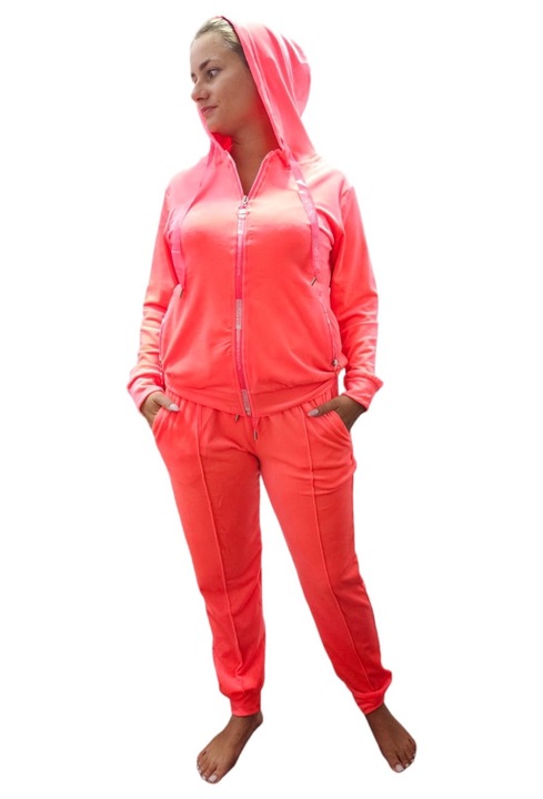 Noi barsony treningruha, foszforeszkalo rozsaszin, cipzarral - 69770, Élénk rózsaszín