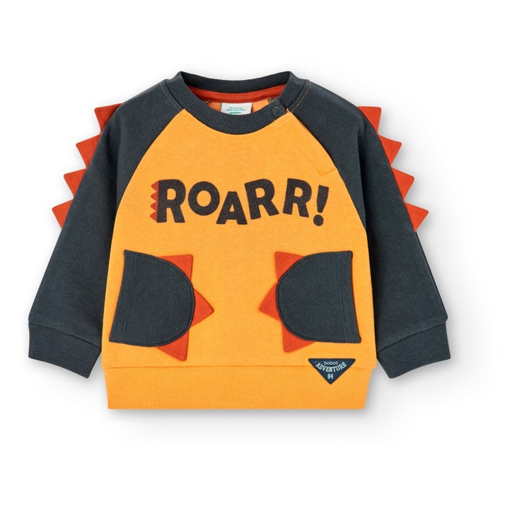 Hanorac copii, Boboli, Bumbac, Albastru/Galben``