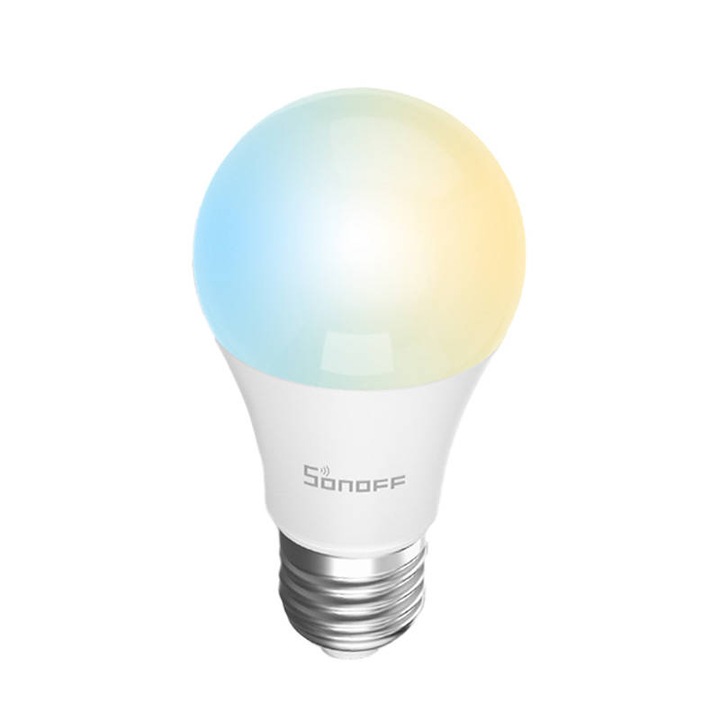 Крушка Sonoff B02-B-A60, LED, Смарт, 9W, 2700K-6500K, E27, 806lm