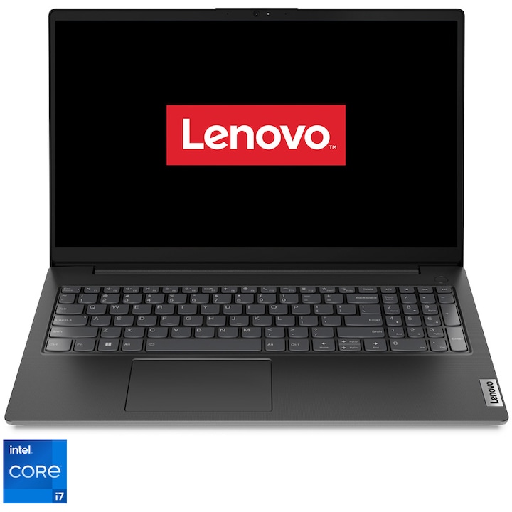 Лаптоп Lenovo V15 G4 IRU, Intel® Core™ i5-13420H, 15.6", Full HD, IPS, 16GB, 512GB SSD, Intel® UHD Graphics, No OS, Business Black, 3y Courier or Carry-in