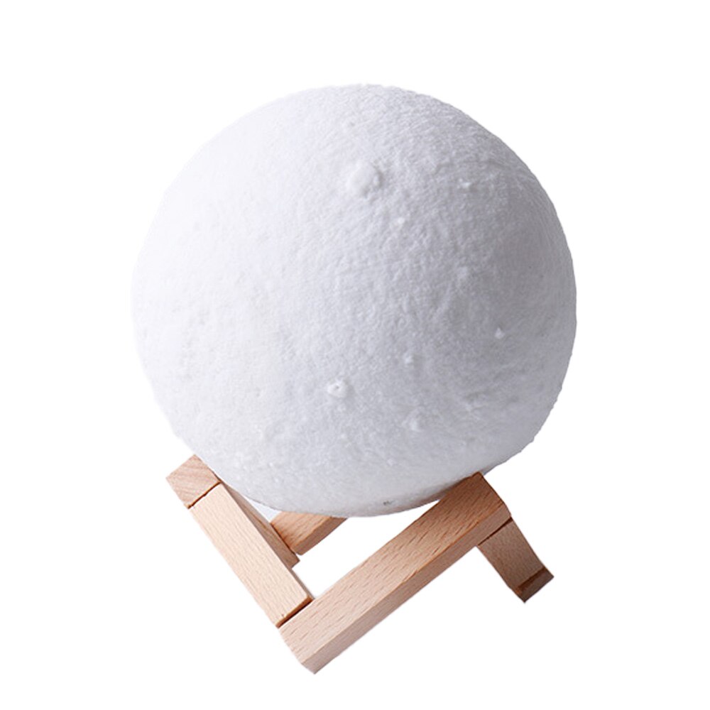 Lampa interactiva cu control tactil, Peysaitr, design luna, 3