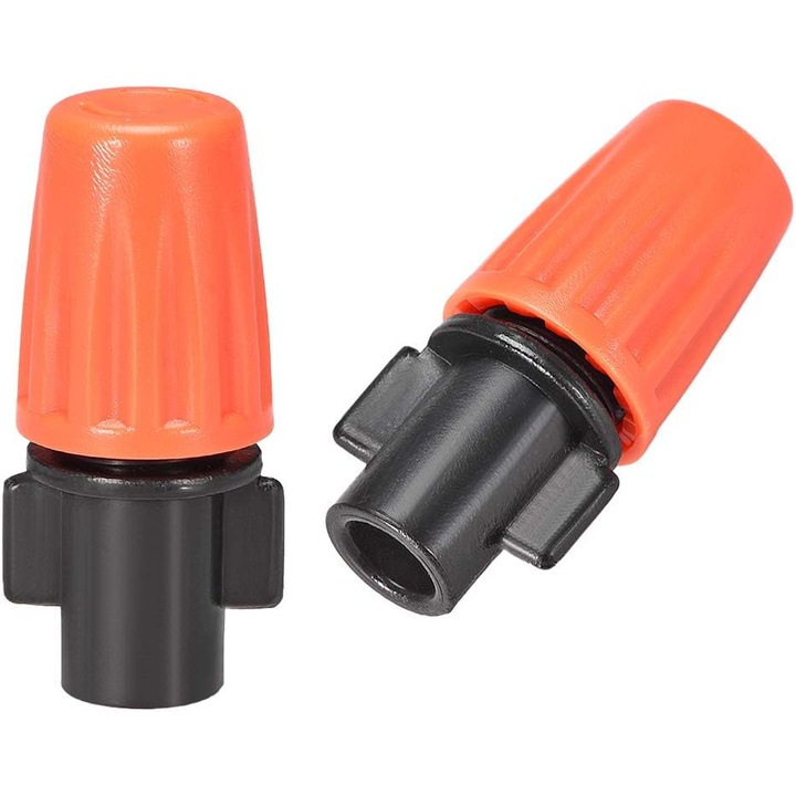 Accesorii irigare QttvbTna, 15 buc, portocaliu, 3x3x2cm