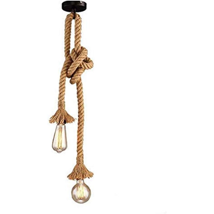 Пендел, Направи си сам, Индустриален, Конопено въже, Кафяв, 1,5 м