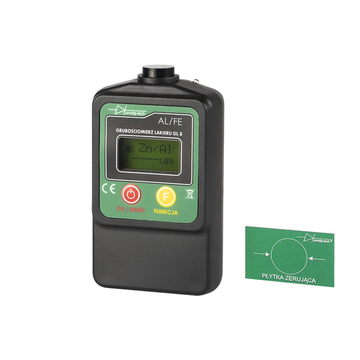 Indicator grosime vopsea, Blow, PVC, Digital, Negru