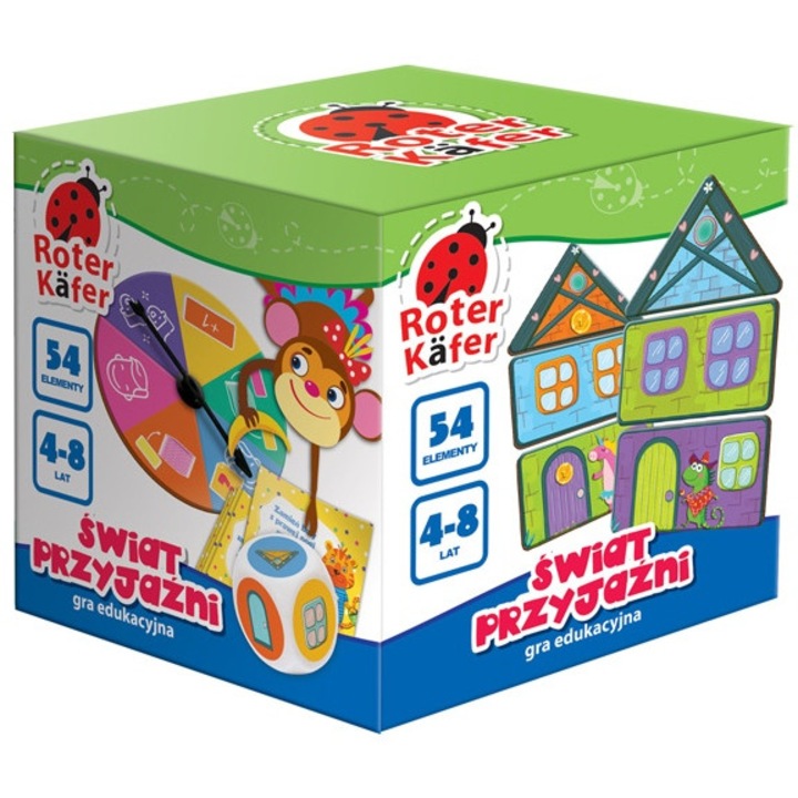 Oktatási játék "A barátság világa", Roter Kafer, Multicolor