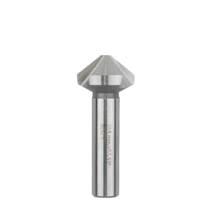 Burghiu, Bosch, Otel, Pentru Lemn/ Plastic / Metal, 20.5 mm, Argintiu