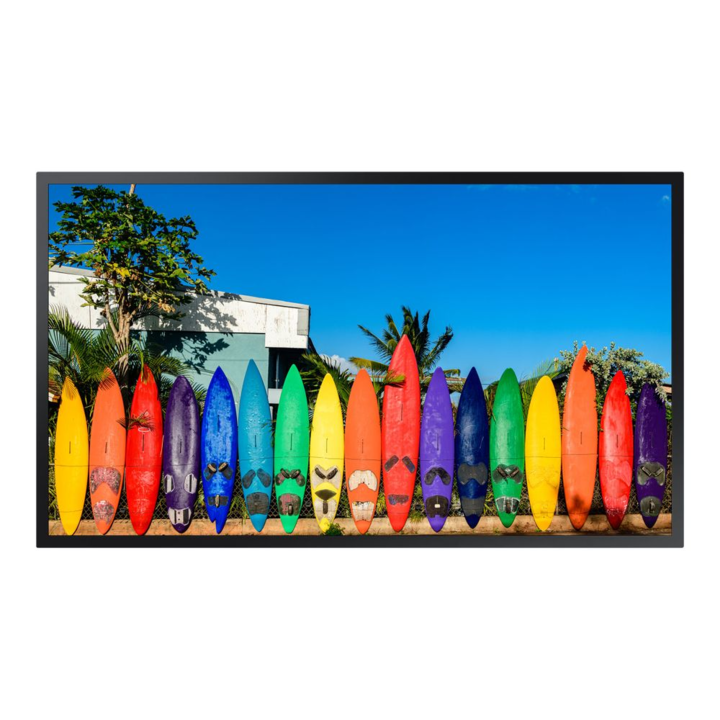 Monitor, Samsung, 46 hüvelykes, 4000 (cd/m2), 1920x1080 FHD, 75 Hz, HDMI/DisplayPort/USB, fekete
