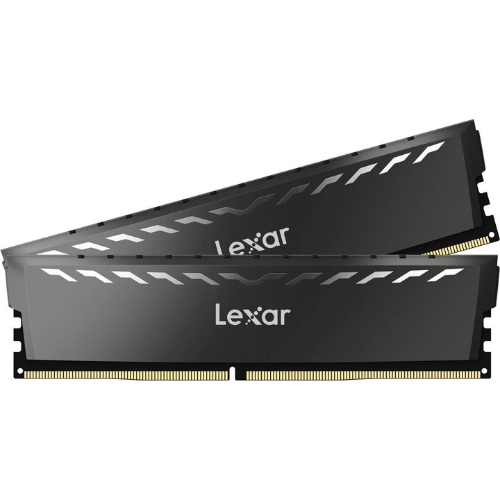 Memorie Lexar THOR 32 GB DDR4 3200 MHz CL16, kit 2 x 16 GB, XMP 2.0, Gri